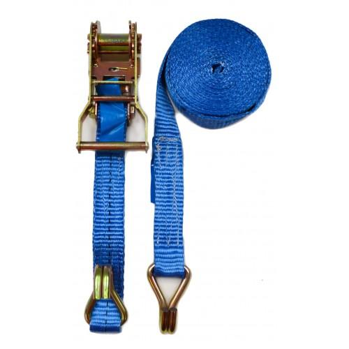 Ratchet Strap C/W Double Hook 1.5t - Trade 4 Less - Building Supplies UK