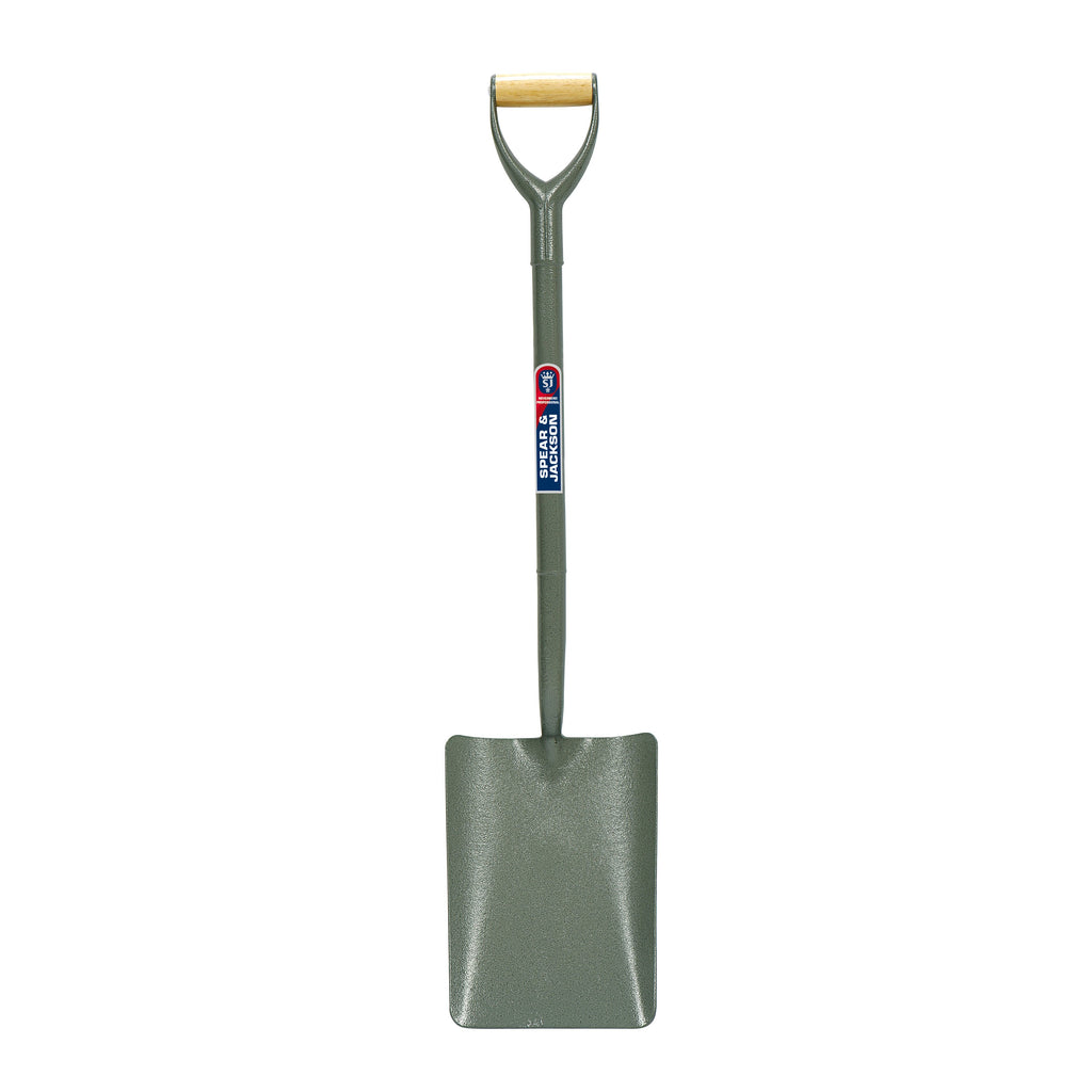 Spear & Jackson Taper Mouth Shovel Tubular Steel - Trade 4 Less - Building Supplies UK