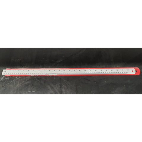 24in Aluminium Ruler - Trade 4 Less - Building Supplies UK