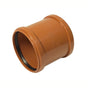 160mm U/G  Coupling Double Socket - Trade 4 Less - Building Supplies UK