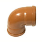 160mm U/G  90d  Bend Double Socket - Trade 4 Less - Building Supplies UK