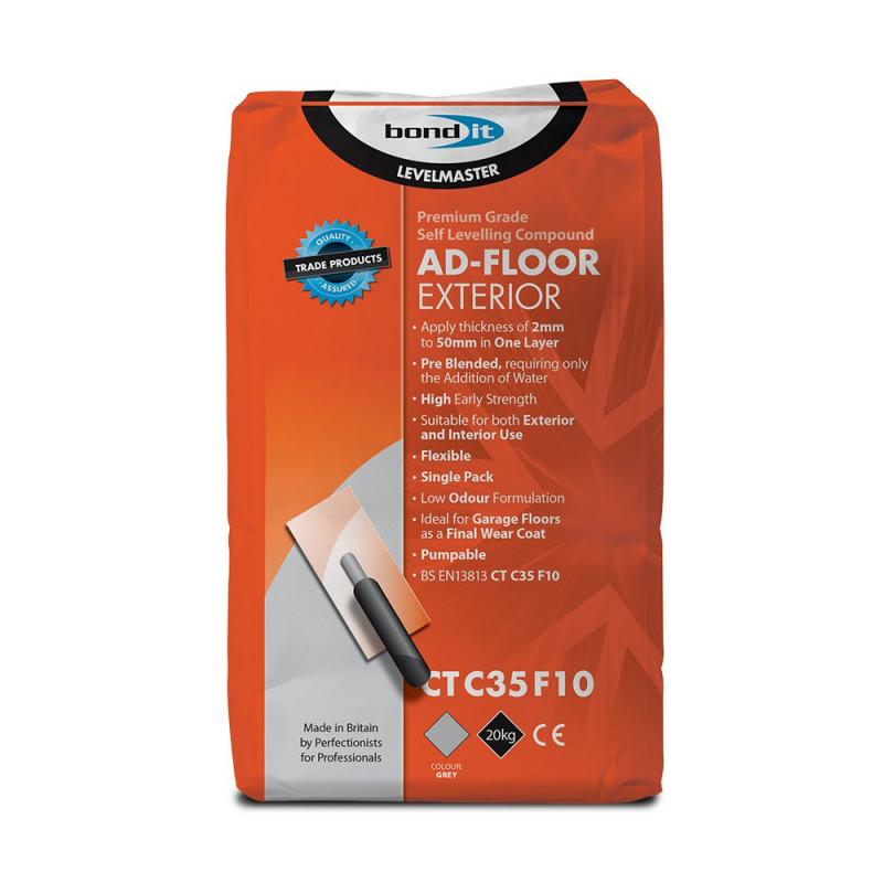 Ad Floor Plus External Self Leveling Compound 20KG - Trade 4 Less - Building Supplies UK