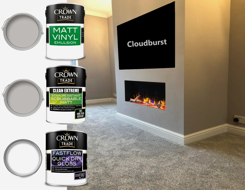 Crown Trade Clean Extreme Scrubbable Matt Emulsion Paint 5L - Trade 4 Less - Building Supplies UK