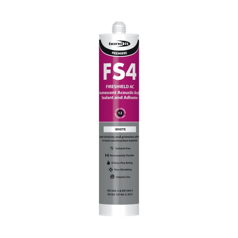 FS4 Fireshield AC Intumescent Sealant - Trade 4 Less - Building Supplies UK