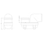 110mm Lower Back ‘P’ Trap - Trade 4 Less - Building Supplies UK