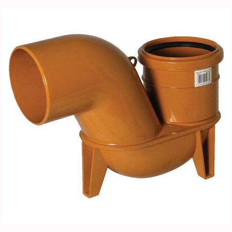 110mm Lower Back ‘P’ Trap - Trade 4 Less - Building Supplies UK