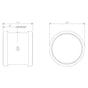 110mm Pipe Coupling Double Socket - Trade 4 Less - Building Supplies UK
