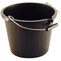 3 Gallon Black Pvc Builders Bucket - Trade 4 Less - Building Supplies UK