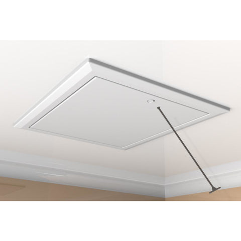 Timloc Hinged Plastic Airtight Loft Hatch - Trade 4 Less - Building Supplies UK