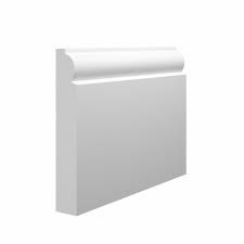 119mm x 18mm x 4.4m MDF Torus Skirting - TR1MR180119P440 - Trade 4 Less - Building Supplies UK