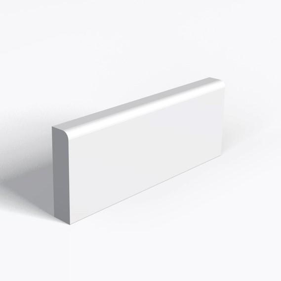119mm x 18mm x 4.4m MDF Pencil Round Skirting - R109MR18119P440 - Trade 4 Less - Building Supplies UK
