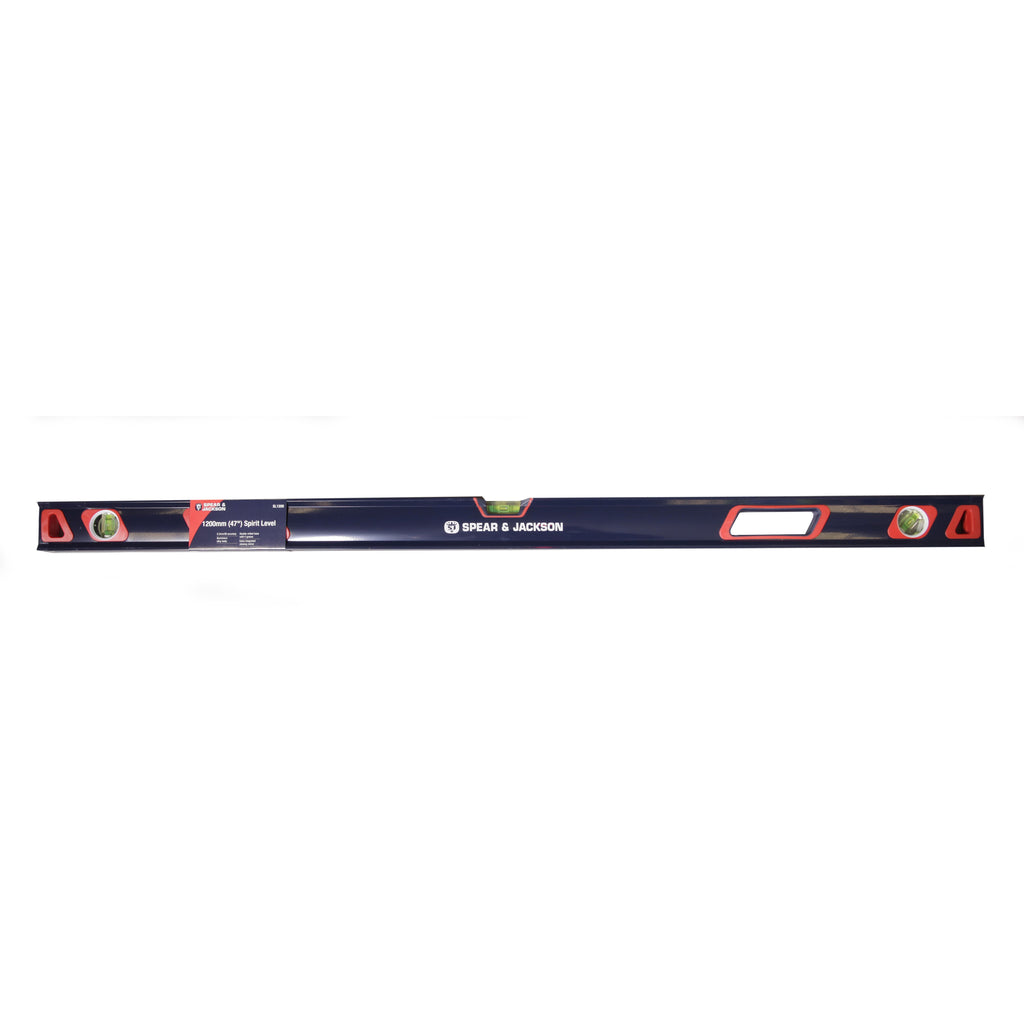 Spear & Jackson Aluminium Spirit Level 1200mm - Trade 4 Less - Building Supplies UK