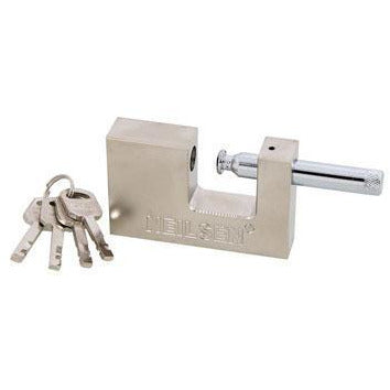 Sliding Bolt Padlock - 90mm - Trade 4 Less - Building Supplies UK