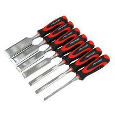 Wood Chisel Set - 7pc - Trade 4 Less - Building Supplies UK