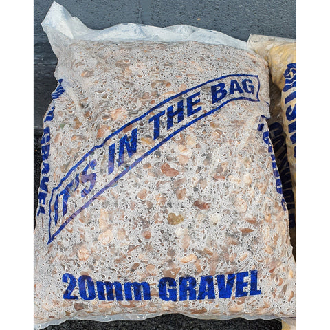Gravel - 25kg Handy Bag - Trade 4 Less - Building Supplies UK