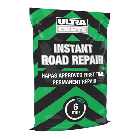 INSTANT ROAD REPAIR 6MM: COLD LAY ASPHALT 25kg - Trade 4 Less - Building Supplies UK