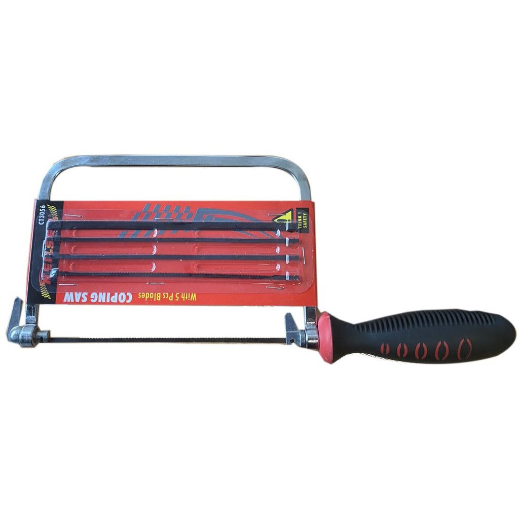 Coping Saw C/W 5 Blades - Trade 4 Less - Building Supplies UK