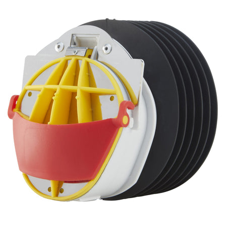 Buffalo Non Return Valve & Rodent, 100mm Stainless Door WRC - Trade 4 Less - Building Supplies UK