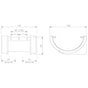 112mm Gutter Union Bracket - Trade 4 Less - Building Supplies UK