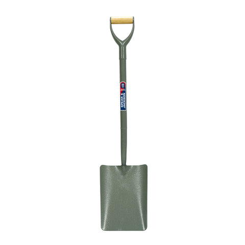 Spear & Jackson Taper Mouth Shovel Tubular Steel - Trade 4 Less - Building Supplies UK