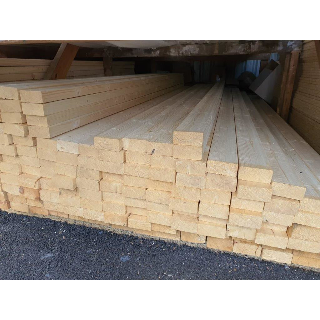 4 x 2 x 4.8m Regularised C24  Sawn Timber - Trade 4 Less - Building Supplies UK