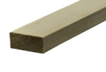 4x2 x 3m C24 Green Treated timber - Trade 4 Less - Building Supplies UK