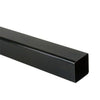 65mm x  4m  Black Square Downpipe - Trade 4 Less - Building Supplies UK