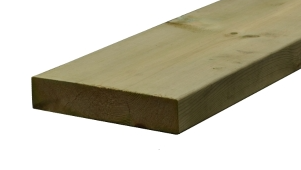 6x2 x 3m C24 Green Treated timber - Trade 4 Less - Building Supplies UK