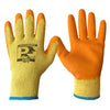 Amber Pred Scarlet Latex  Palm Gloves - Trade 4 Less - Building Supplies UK