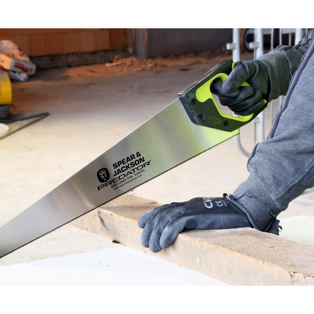 Spear & Jackson Predator 2nd Fix Handsaw 22inch - Trade 4 Less - Building Supplies UK