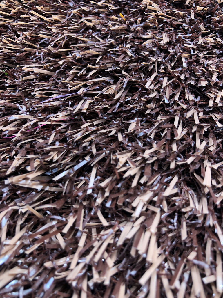 Brown Coloured Artificial Grass (Short) - Trade 4 Less - Building Supplies UK