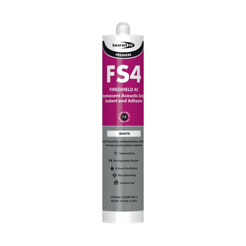 FS4 Fireshield AC Intumescent Sealant - Trade 4 Less - Building Supplies UK