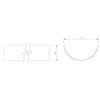 112mm x 4m Half Round Gutter - Trade 4 Less - Building Supplies UK