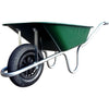 90Ltr Green Wheelbarrow - Trade 4 Less - Building Supplies UK