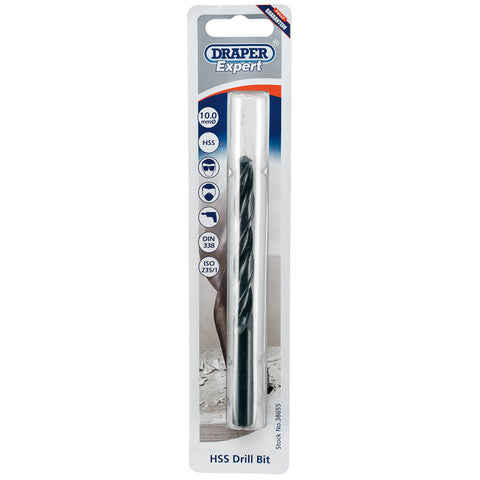 Draper HSS Drill Bit 10.0mm- 38655 - Trade 4 Less - Building Supplies UK