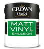 Crown Trade Matt Emulsion 5L - Trade 4 Less - Building Supplies UK