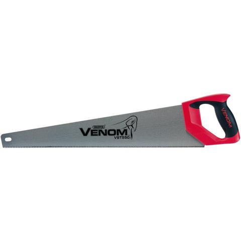 SECOND FIX DRAPER VENOM® TRIPLE GROUND 550MM HANDSAWS 12PPI - Trade 4 Less - Building Supplies UK