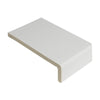 White Square Edge Universal UPVC Fascia Board 9mm – Single Leg - Trade 4 Less - Building Supplies UK