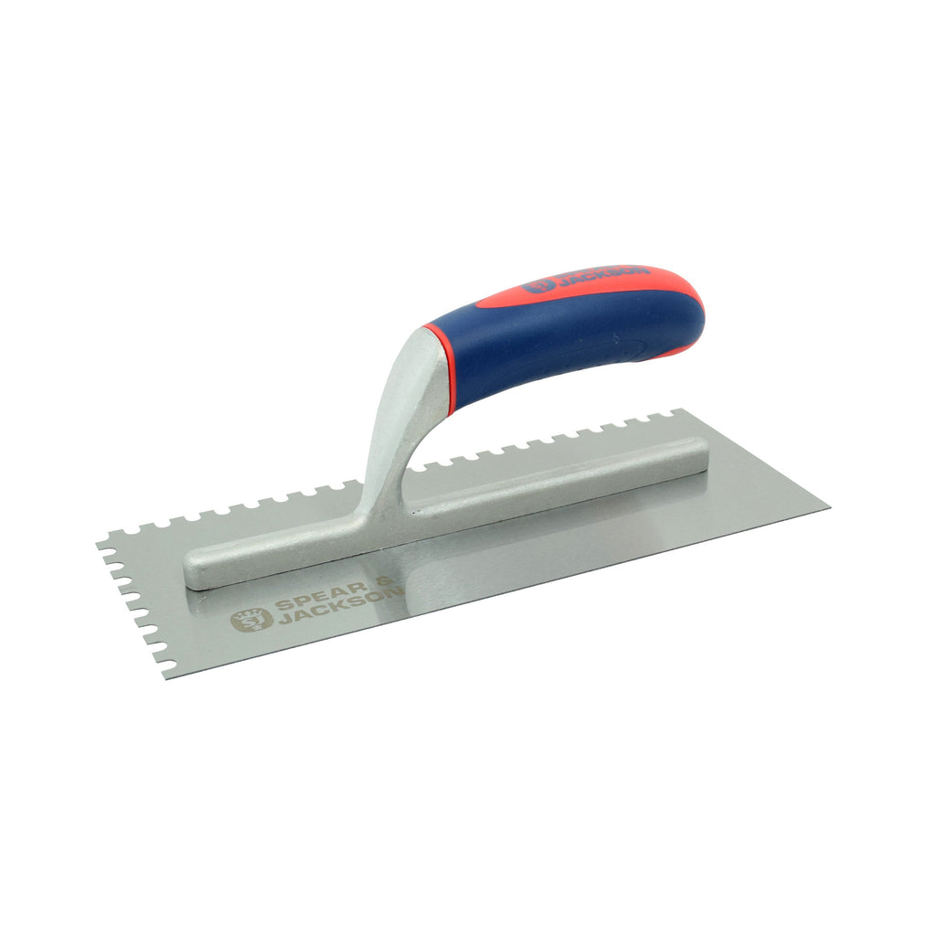 Spear & Jackson Soft Feel 6mm Tiling Trowel 11inch - Trade 4 Less - Building Supplies UK