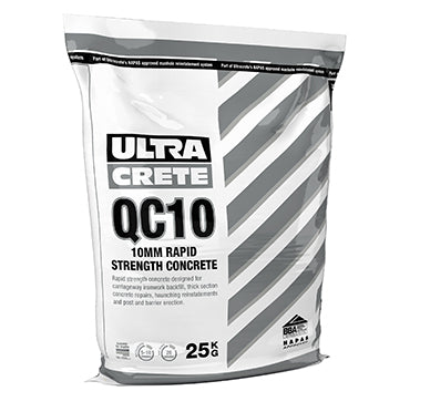 QC10: RAPID STRENGTH CONCRETE 25KG - Trade 4 Less - Building Supplies UK