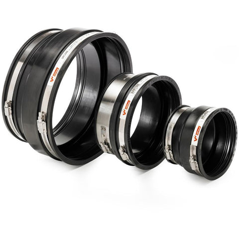 Flex Rubber Adaptor Coupling - Trade 4 Less - Building Supplies UK