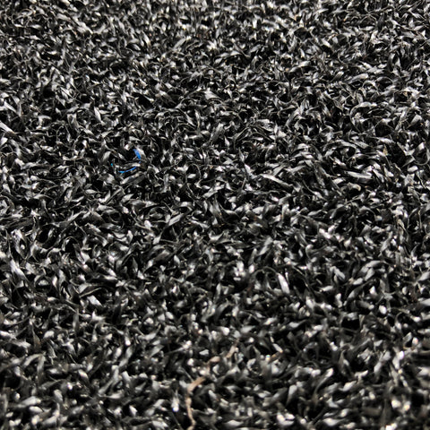 Black Coloured Artificial Grass (Short) - Trade 4 Less - Building Supplies UK