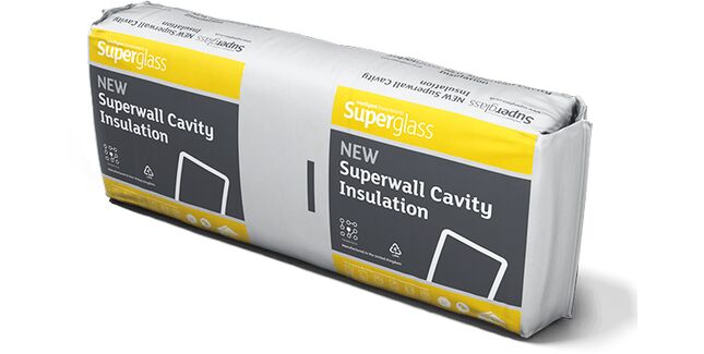 75mm Superwall Cavity Batts 036 455 x 1200 (5.46mm - Trade 4 Less - Building Supplies UK
