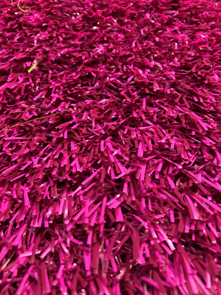 Pink Coloured Artificial Grass (Med) - Trade 4 Less - Building Supplies UK