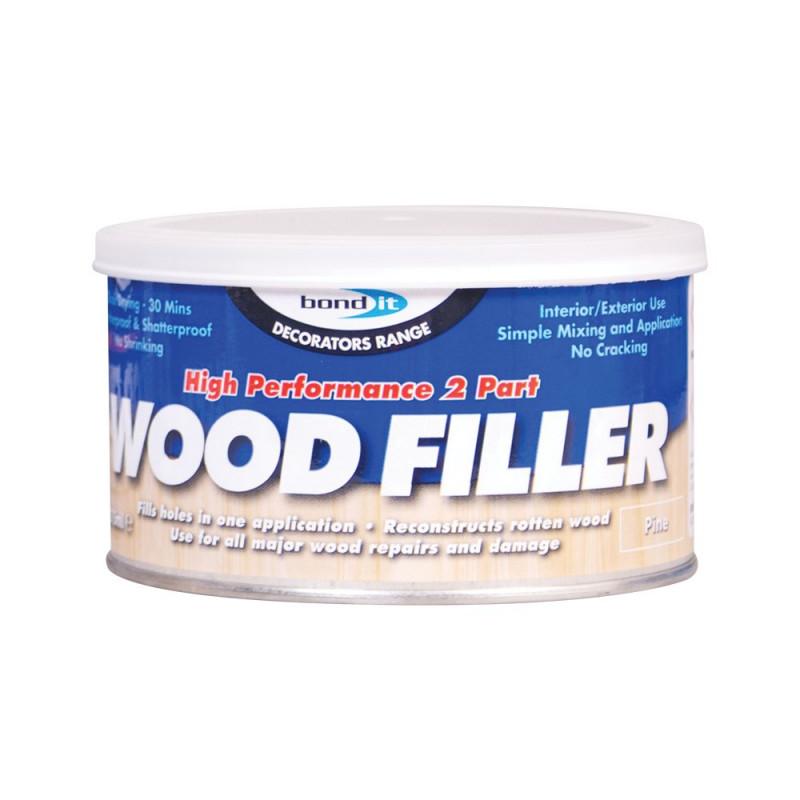 2 Part Wood Filler Light Oak 275ml - Trade 4 Less - Building Supplies UK