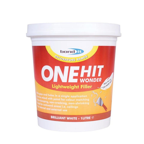 One Hit Wonder Lightweight Ready Mixed Filler 500ml - Trade 4 Less - Building Supplies UK